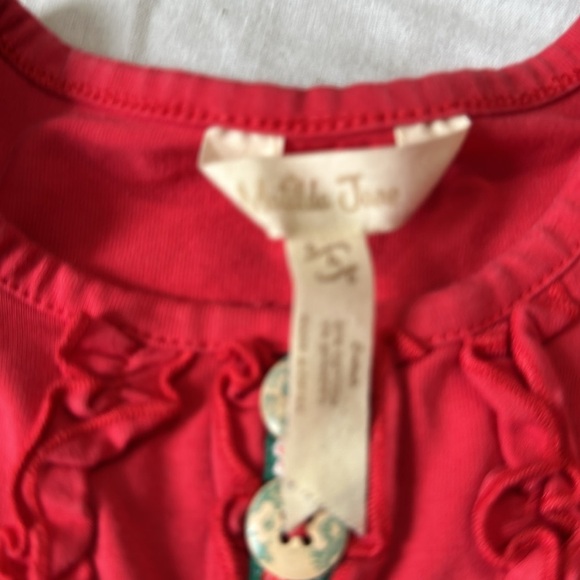 Matilda Jane Once Upon A Time Little Red Riding Dress Girls Size 4 - Picture 4 of 7